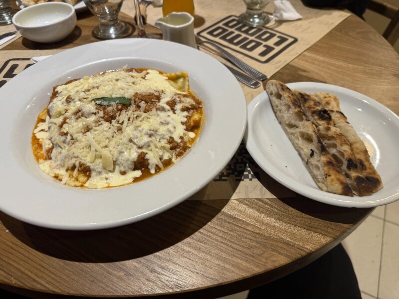 Pasta de la casa